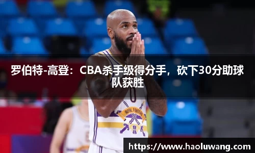 罗伯特-高登：CBA杀手级得分手，砍下30分助球队获胜